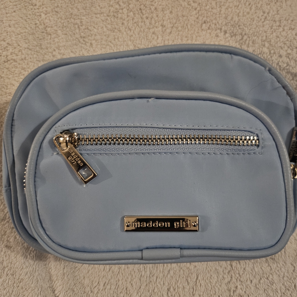 Madden Girl Powder Blue Mini Crossbody Bag